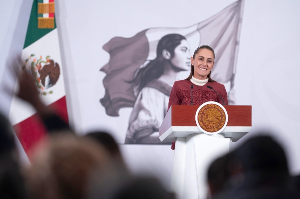 Califica presidenta Sheinbaum como “una muy buena conversación”, la sostenida hoy con el presidente Trump