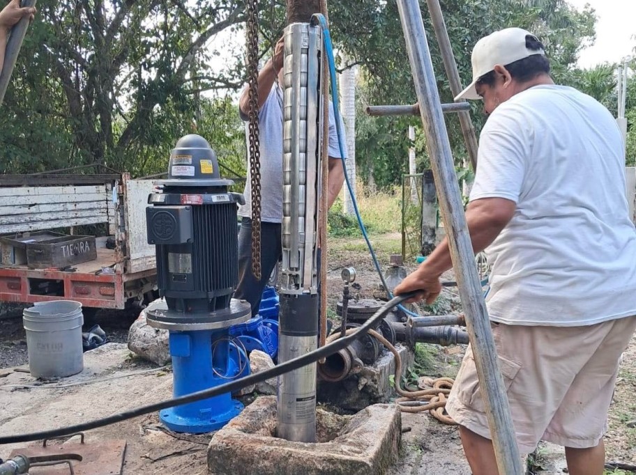 Mejora en el suministro de agua potable en Colonia Yucatán