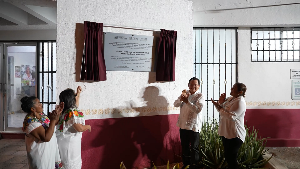 Conmemoran legado del Primer Congreso Feminista de Yucatán y de México