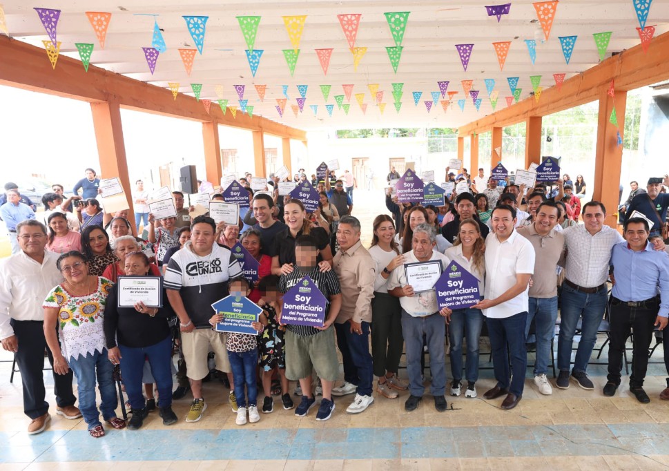 “Construimos hogares más seguros para las familias de nuestras comisarías”, afirma Cecilia Patrón.