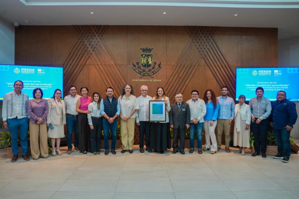 Asume Cecilia Patrón la presidencia de la Red de Ciudades del Aprendizaje de México de la Unesco.