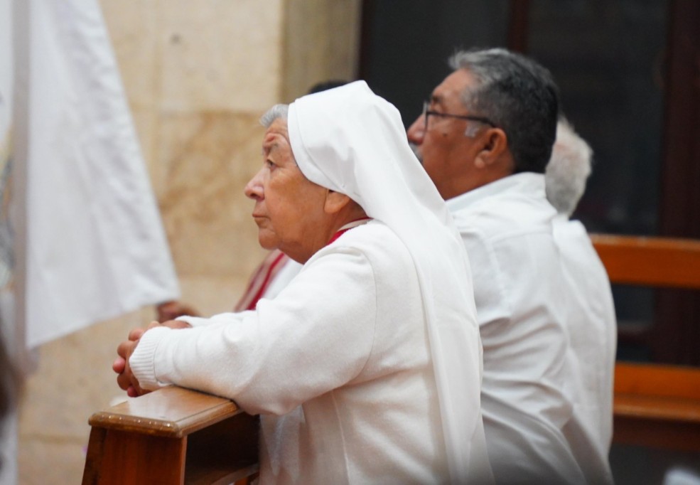 Reconocen servicio de sor en Santuario de Tizimín