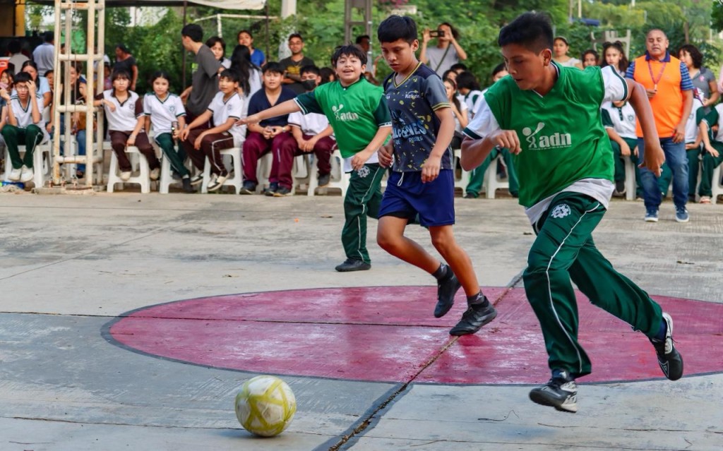Realizarán Torneo Relámpago Fut 7 por el Día Escolar de la No Violencia y la Paz