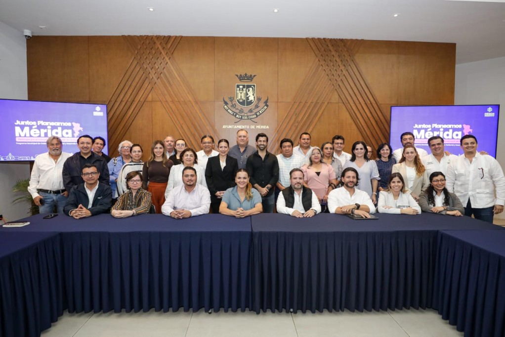 Avanza planeación de desarrollo ordenado de Mérida con voz ciudadana y visión al 2050