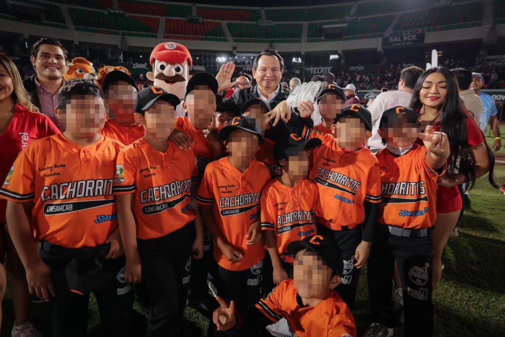 Gobernador inaugura el Campeonato 107 de la Liga Infantil y Juvenil de Béisbol Yucatán
