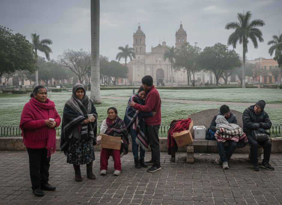 La mañana de este lunes ha sido la tercera más fría que ha registrado la UADY