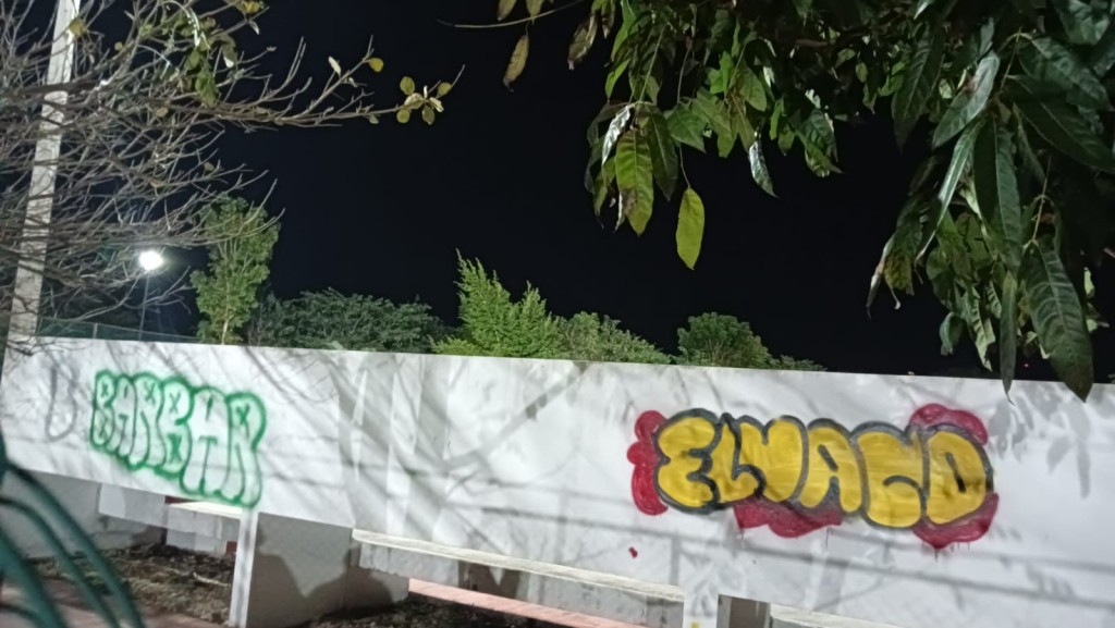 Grafitean unidad deportiva de Tizimín