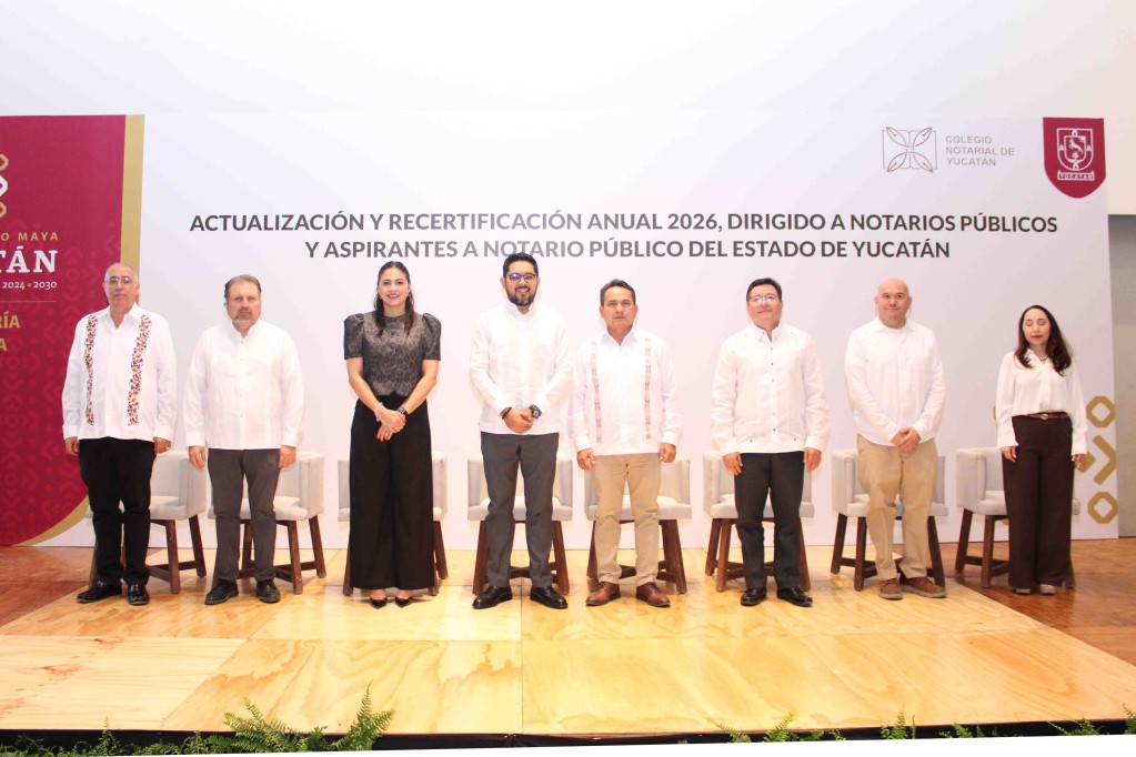 Impulsan Consejería Jurídica y Colegio Notarial actualización de los fedatarios