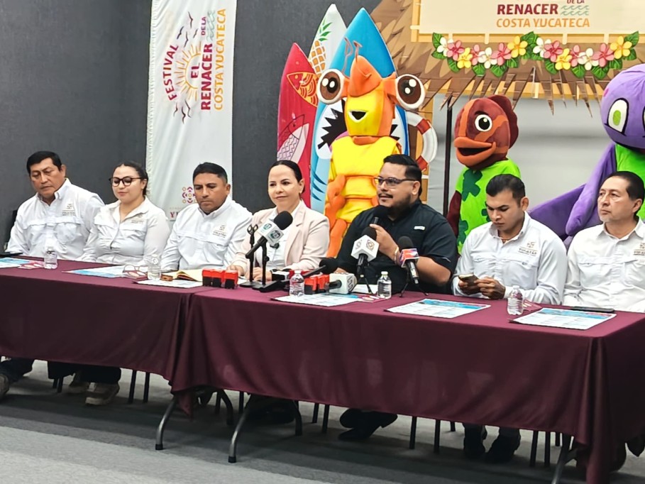 Promocionan festival Renacer de la Costa Yucateca