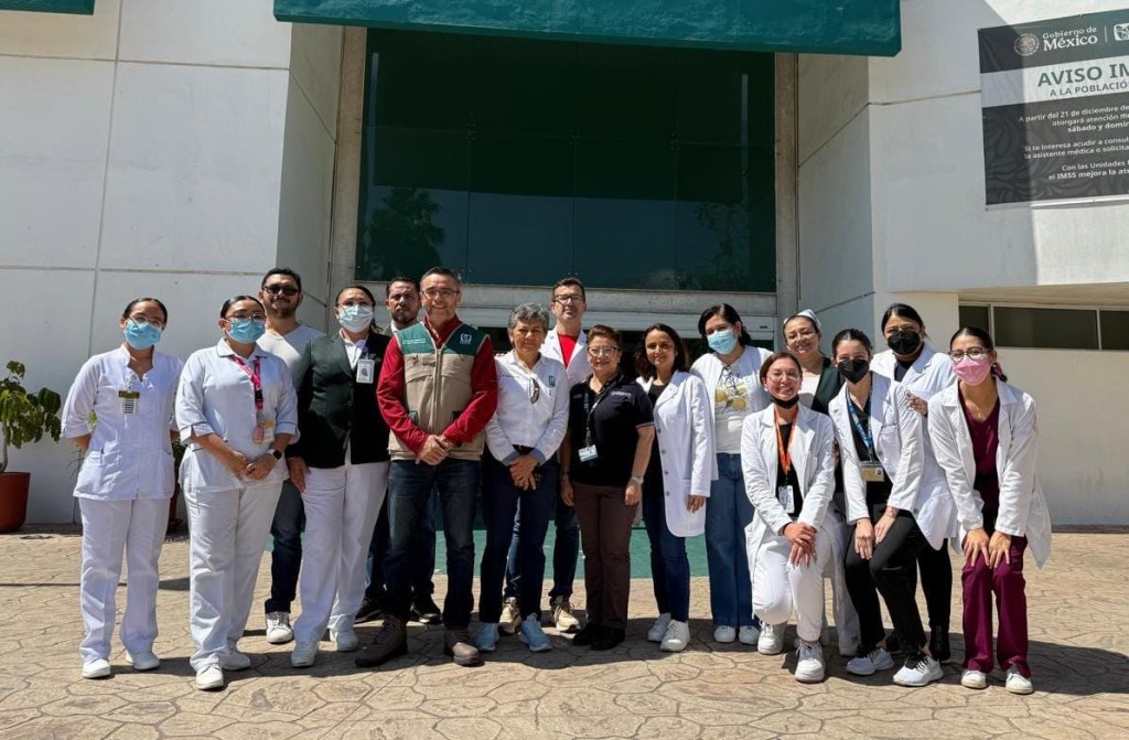 Realizó con éxito IMSS Yucatán la Jornada de Vacunación contra Sarampión, este fin de semana