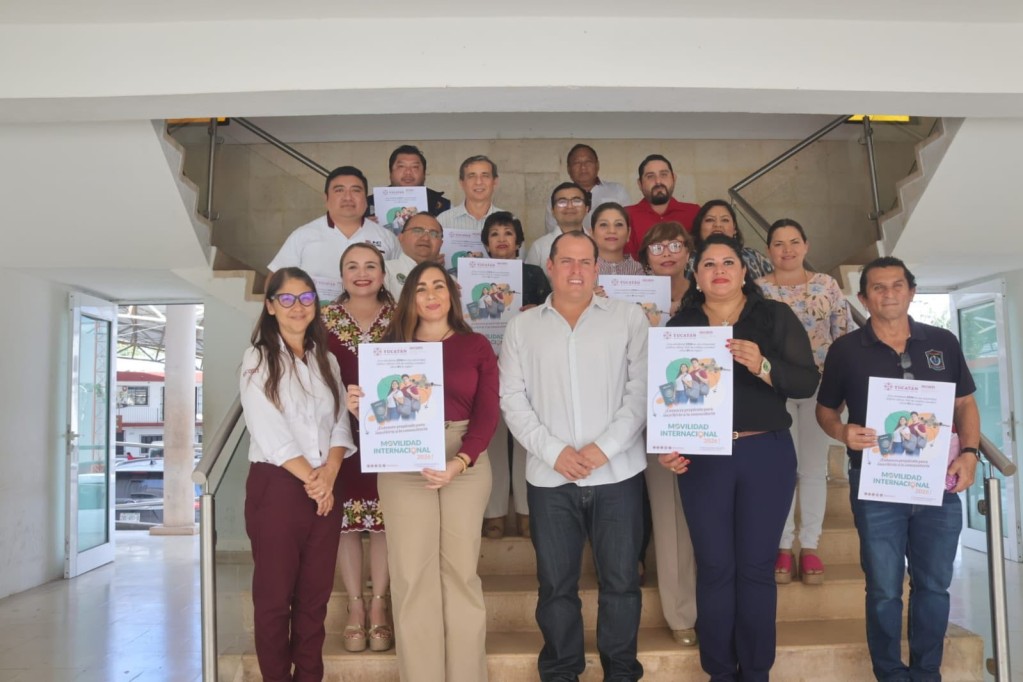 Presentan en Tizimín programa de becas de movilidad internacional, en Europa