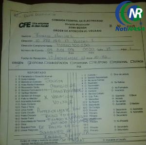 Vecinos de la colonia Vergel reclaman sus electrodomésticos dañados a la CFE Vecinos de la colonia Vergel reclaman sus electrodomésticos dañados a la CFE
