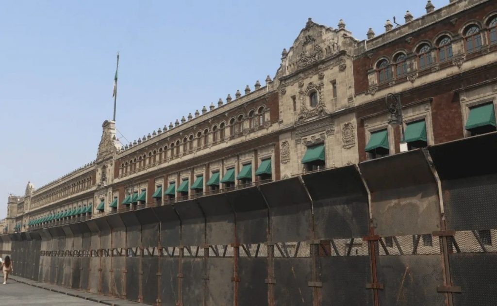 Palacio Nacional sí estará amurallado