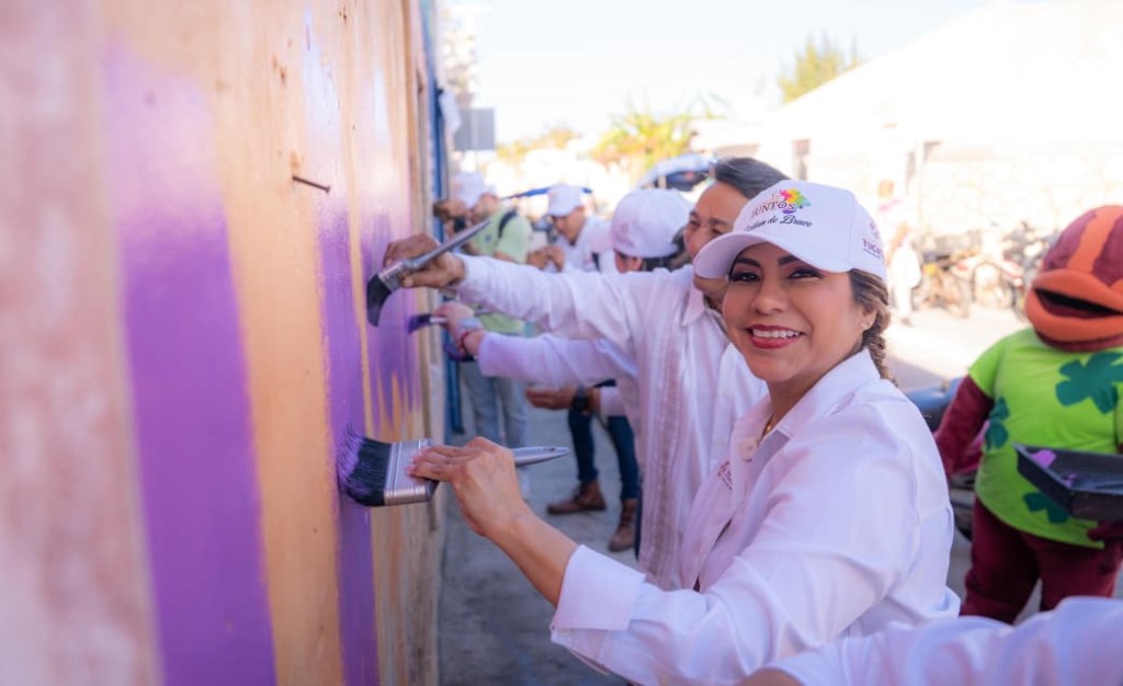 Avanza en Dzilam de Bravo el programa Pintemos Juntos para fortalecer comunidades pesqueras