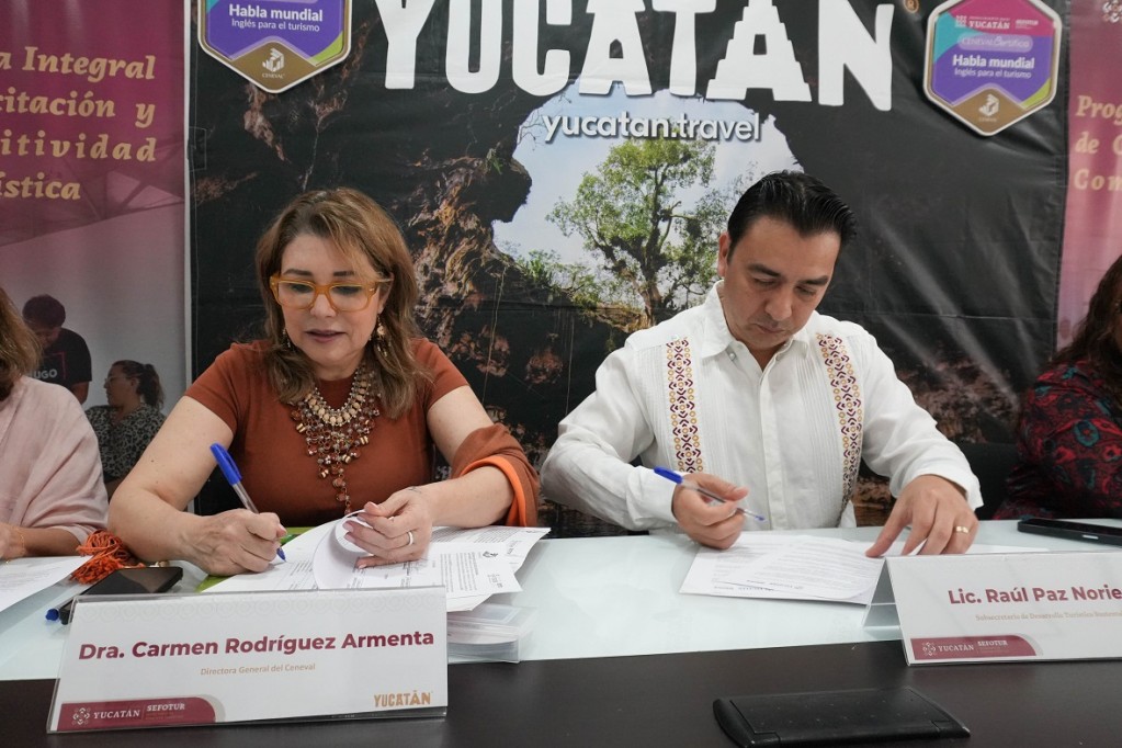 Firman Sefotur y Ceneval convenio para impulsar profesionalización del sector turístico