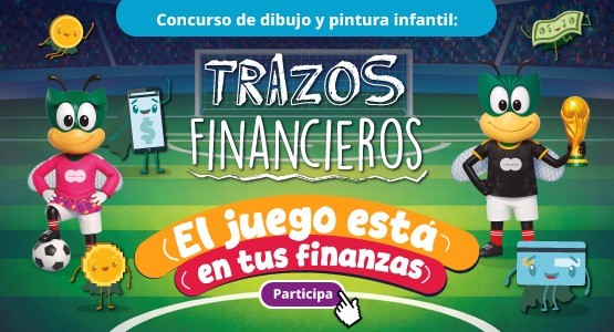 Lanza Condusef concurso de dibujo infantil “Trazos Financieros”