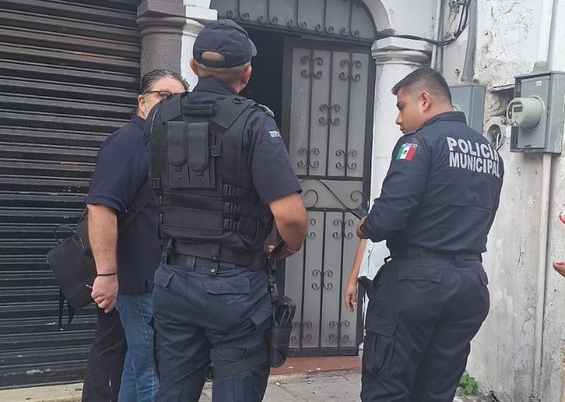 Toma conocimiento Policía de Mérida de la irrupción en edificio municipal