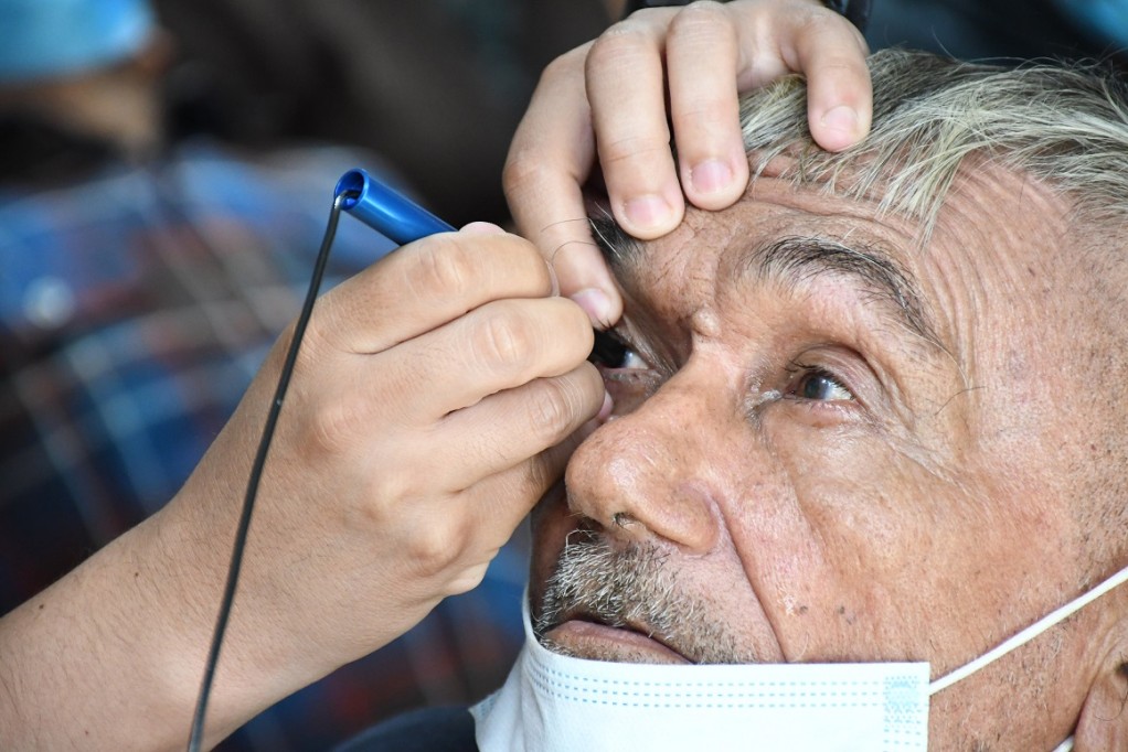Jornada de valoración de cataratas en el Hospital Comunitario de Peto