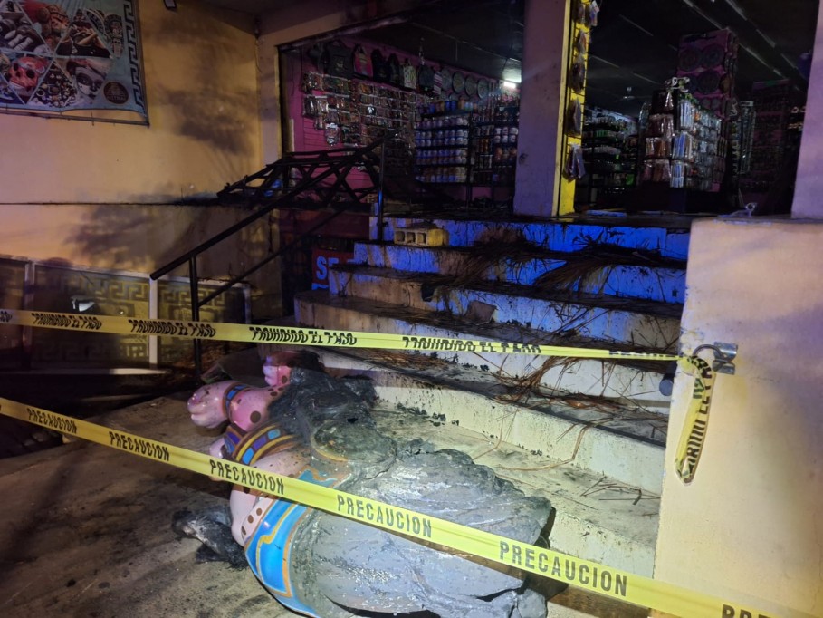 Atiende Ayuntamiento de Mérida incendio en local del Centro