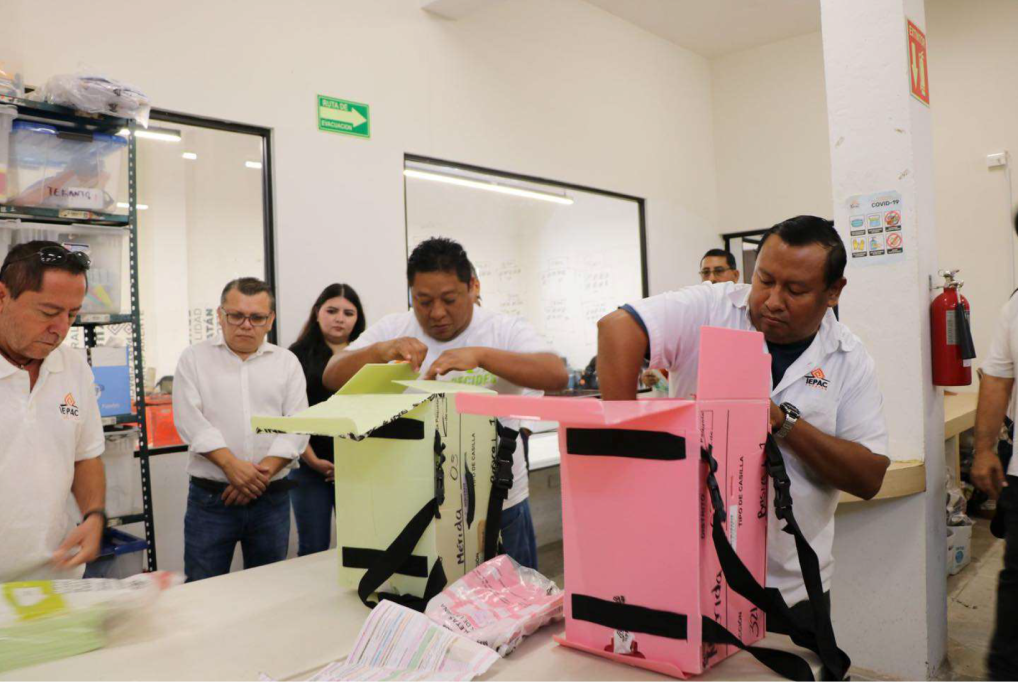 Inició Iepac destrucción de material de elección del Poder Judicial