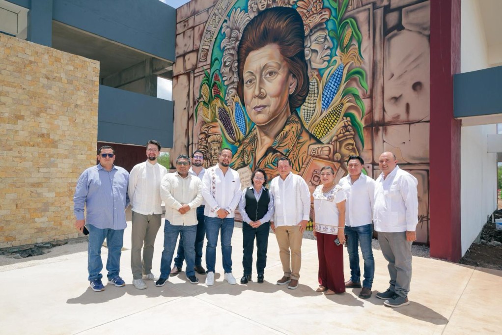 Supervisan avances finales de la Universidad Nacional Rosario Castellanos