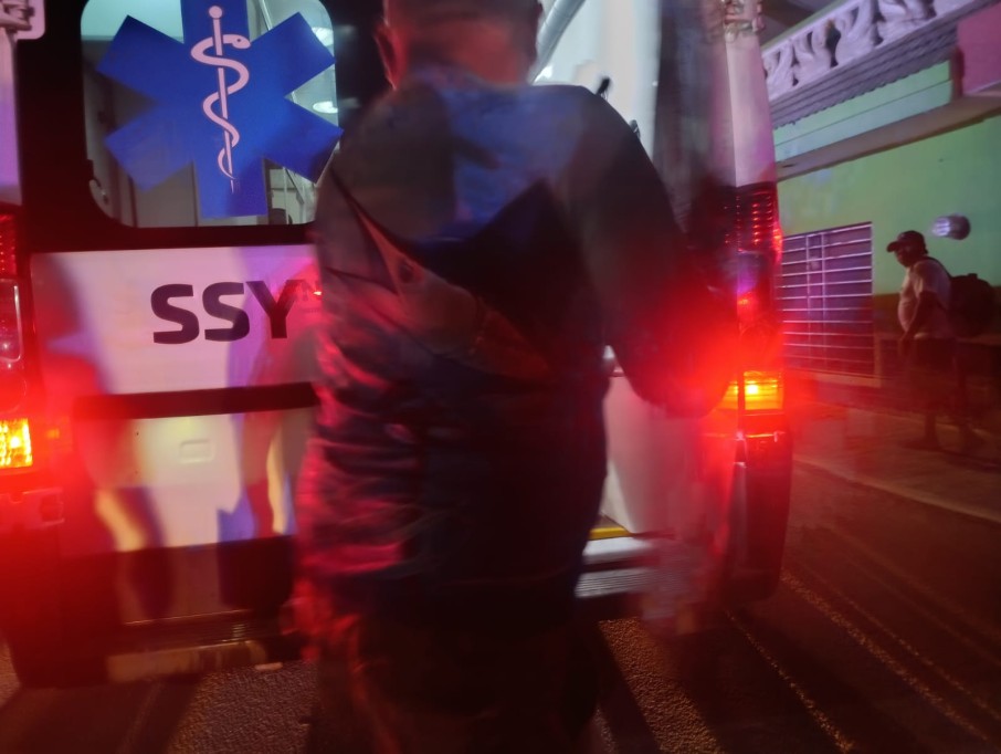 Lesionada mujer en la cabeza, por accidente en El Cuyo