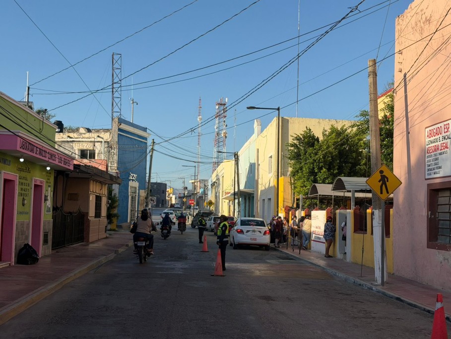 Avisan de modificaciones viales, en centro de Tizimín