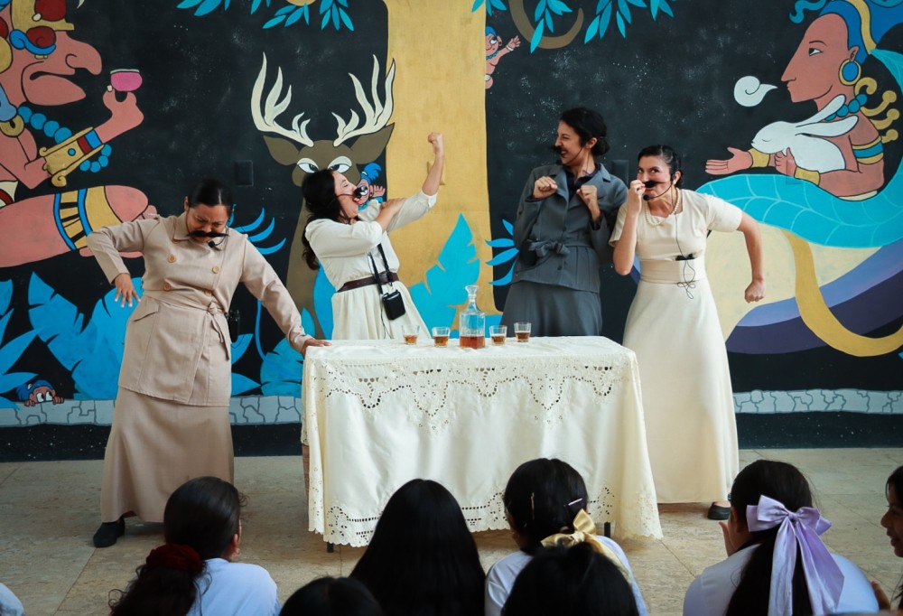 Reviven historia de 4 pioneras yucatecas en Gran Museo del Mundo Maya