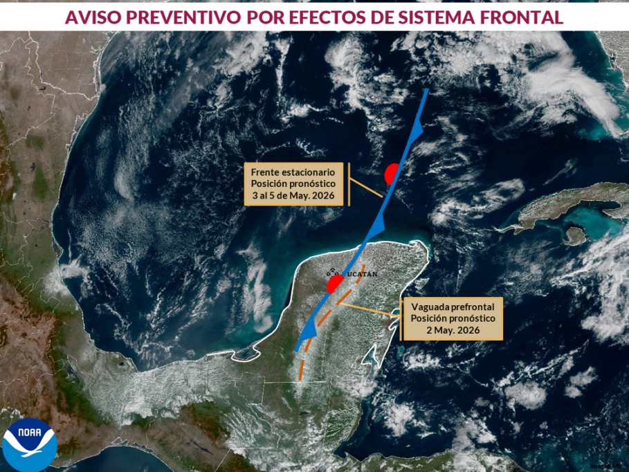 Aumentará potencial de lluvias durante fin de semana: Procivy