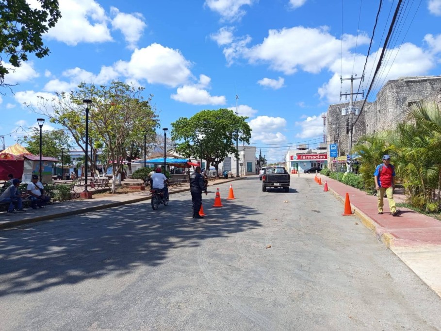 Controversia por supuestos cambios viales en el centro de Tizimín; autoridades desmienten