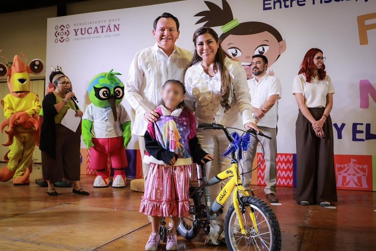 Celebraron a las infancias yucatecas con festival familiar, en el Siglo XXI