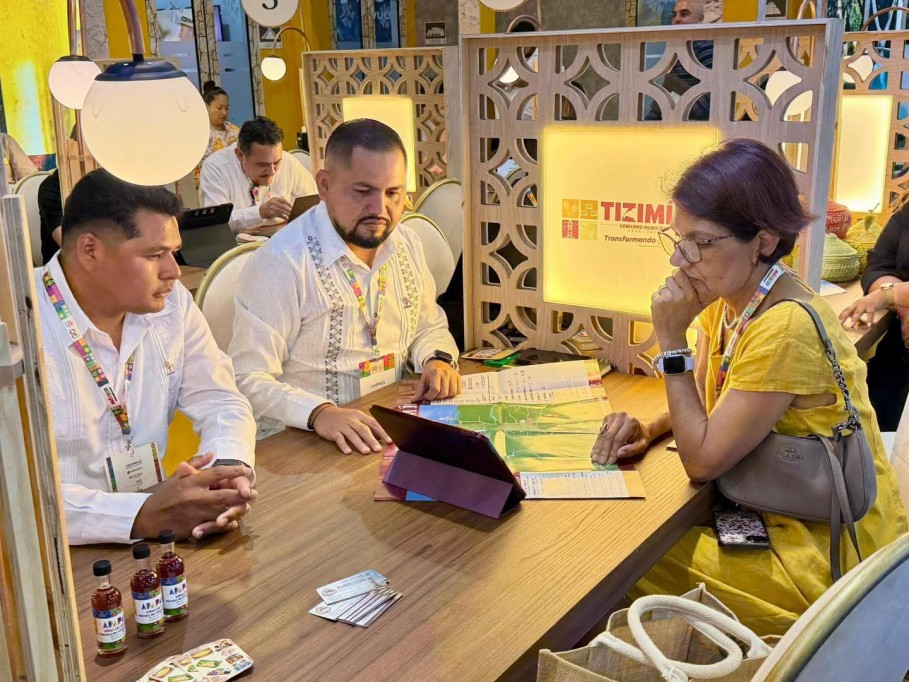 Promocionan a Tizimín en Tianguis Turístico Acapulco 2026
