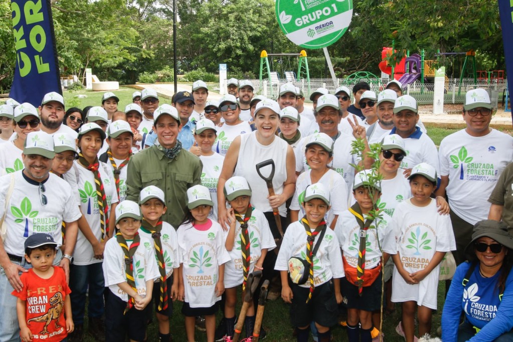 Lanza Cecilia Patrón la Cruzada Forestal 2026 “Plantamos y cuidamos el futuro”