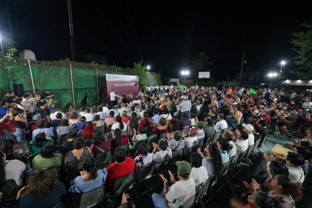 Atiende gobierno de Yucatán planteamientos de familias de Kanasín