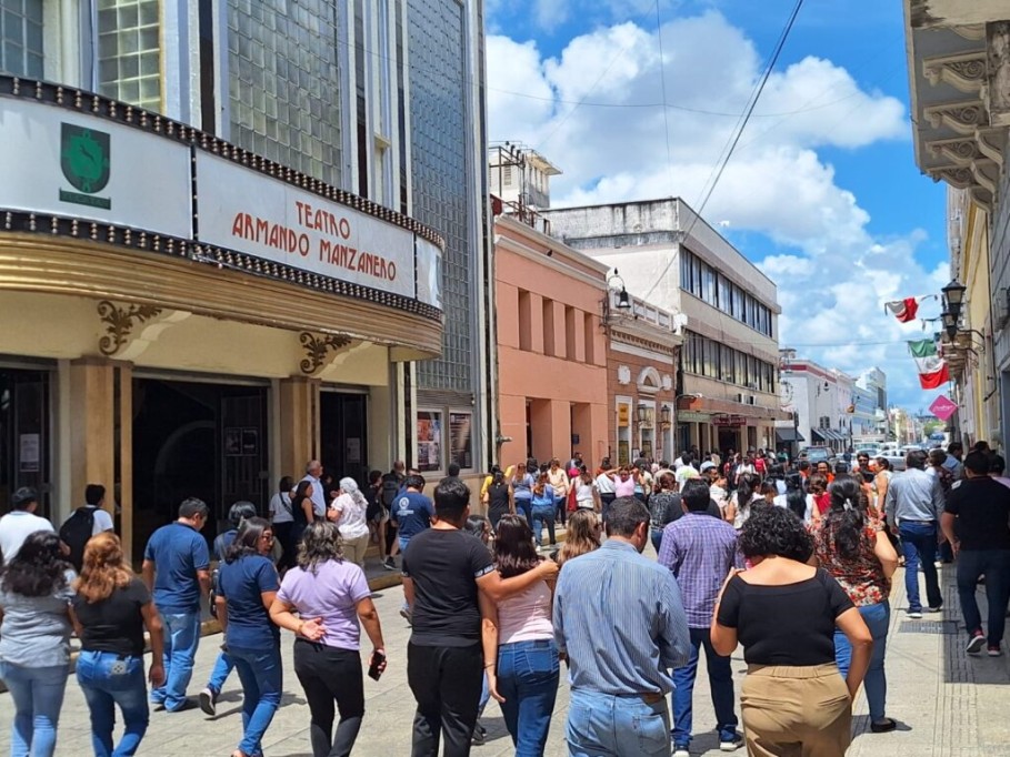 Se suma exitosamente Mérida al Simulacro Nacional