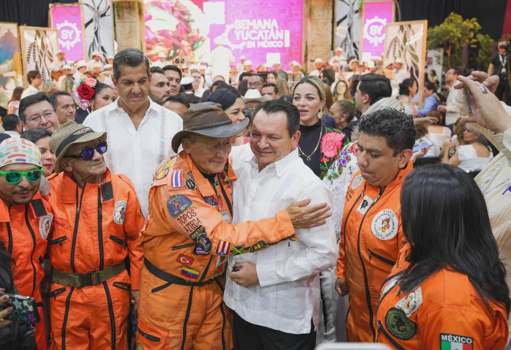 Semana de Yucatán reúne nuevamente a Huacho Díaz Mena y a Los Topos