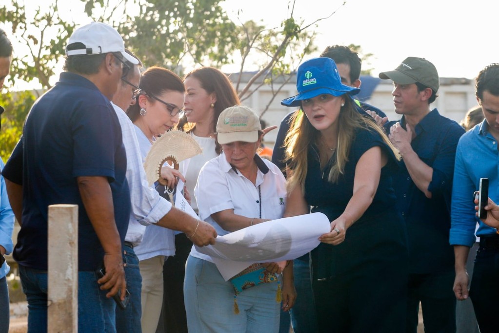 Supervisa Cecilia Patrón avance del nuevo Corredor Verde en Ciudad Caucel