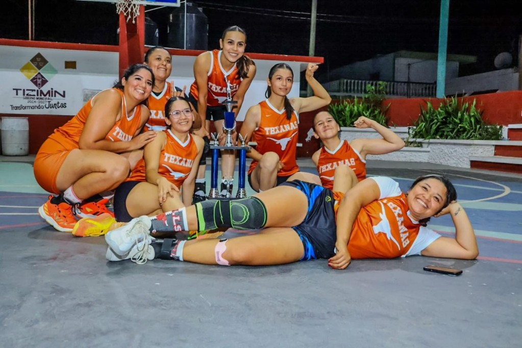 Ganan terreno en el deporte las mujeres, en Tizimín