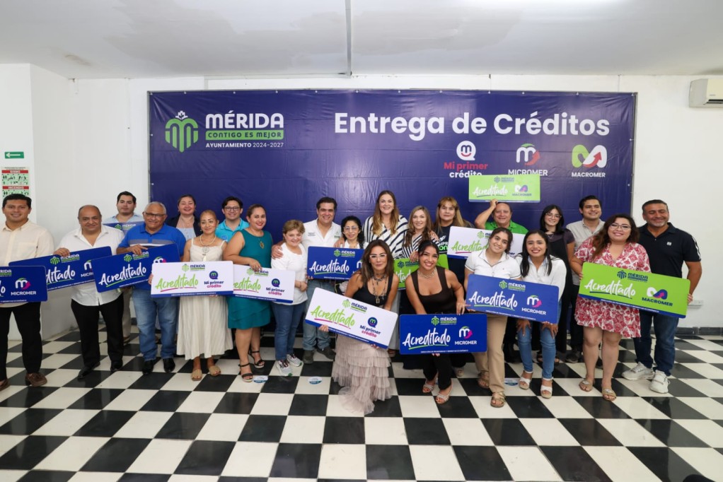 Aumentan créditos otorgados por Ayuntamiento de Mérida