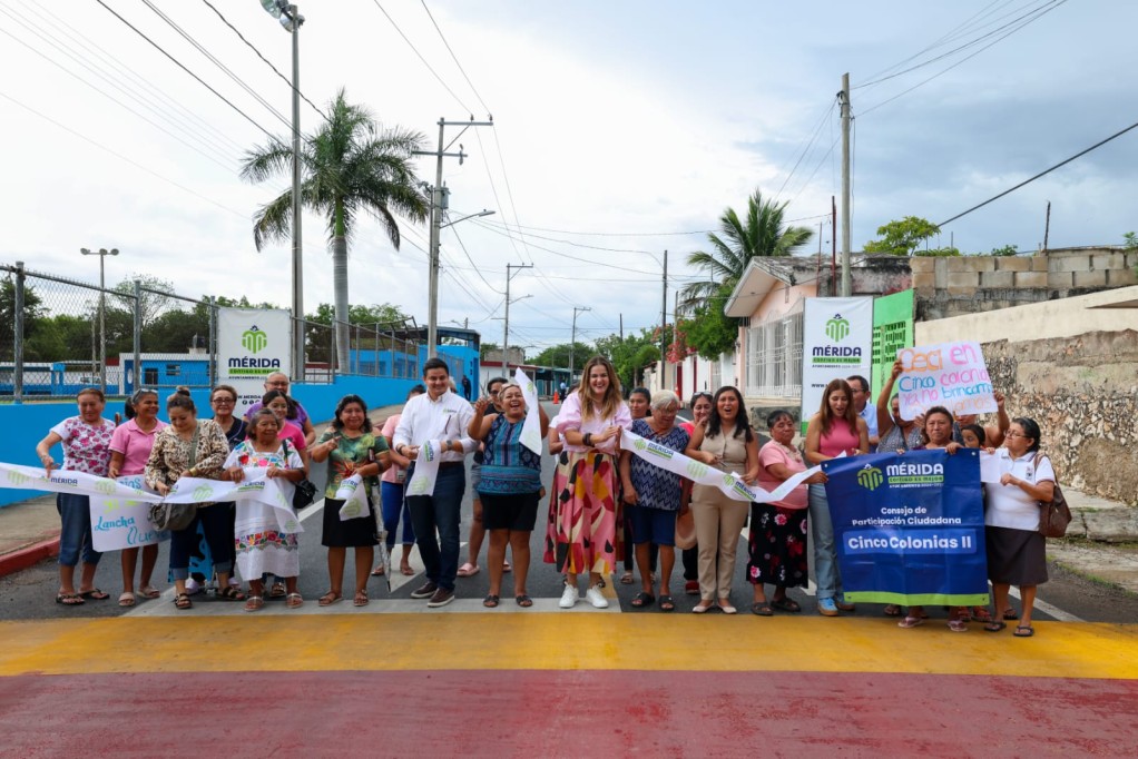 Se construye Mérida Enchula desde cada calle y cada comisaría: Cecilia Patrón