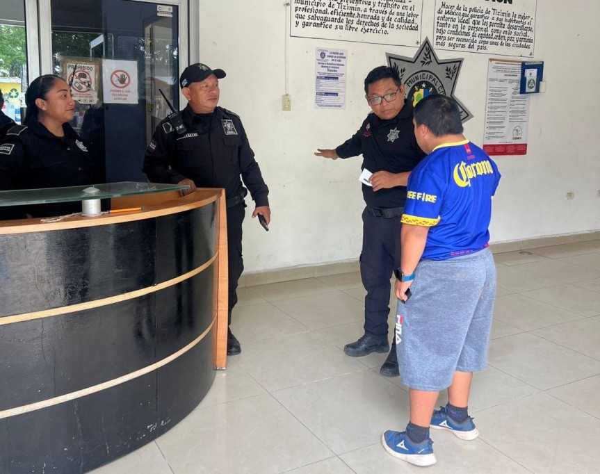 Quiere joven con Síndrome de Down ser parte de la Policía de Tizimín