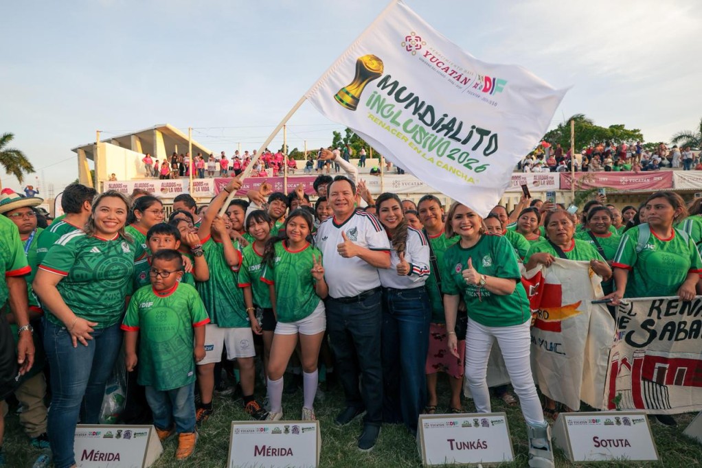 Inician Copas del Mundial Social 2026 con participación incluyente, en Yucatán