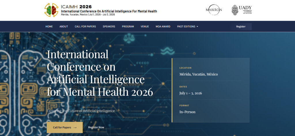 Especialistas se reunirán en Mérida para tratar el tema de la inteligencia artificial y la salud mental, en una conferencia internacional