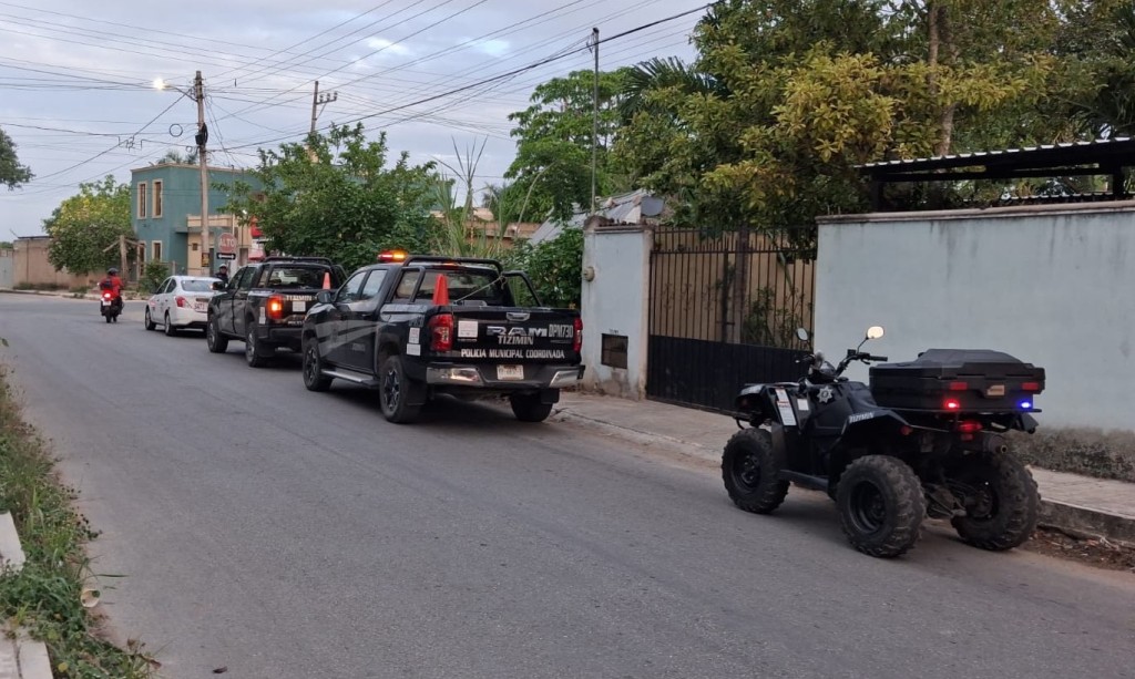Aseguró la policía de Tizimín a hombre que atentaba contra su vida