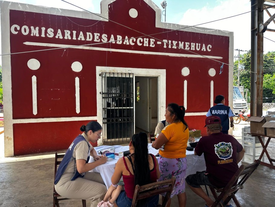 Inician Marina y la SSY Jornadas de Salud en comunidades de difícil acceso