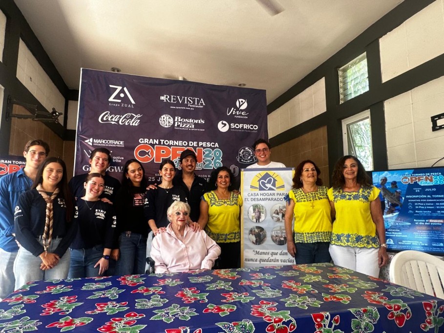 Presentan Gran Torneo de Pesca a beneficio de la Casa Hogar Para el Desamparado A.C.