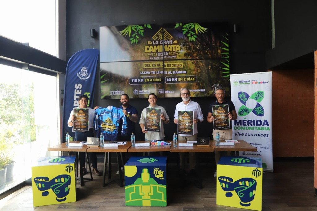 Impulsa Mérida el turismo comunitario con la primera edición de La Gran Caminata del Mayab.