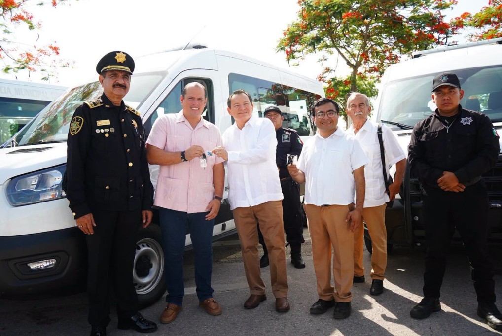 Llegan nuevas unidades policiales a Tizimín para reforzar la vigilancia