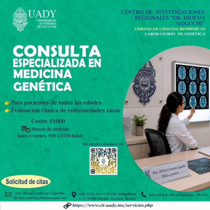 Especialistas del “Hideyo Noguchi” ofrecen medicina genética para diagnóstico preciso de enfermedades
