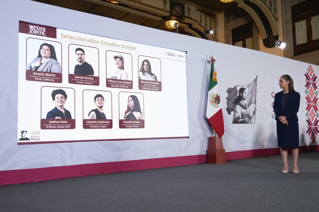 Los jóvenes cantan por la paz y contra las adicciones: Claudia Sheinbaum